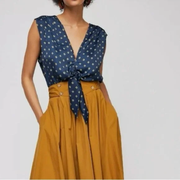 Free People Morning in Marrakesh Blouse Top - Picture 8 of 9